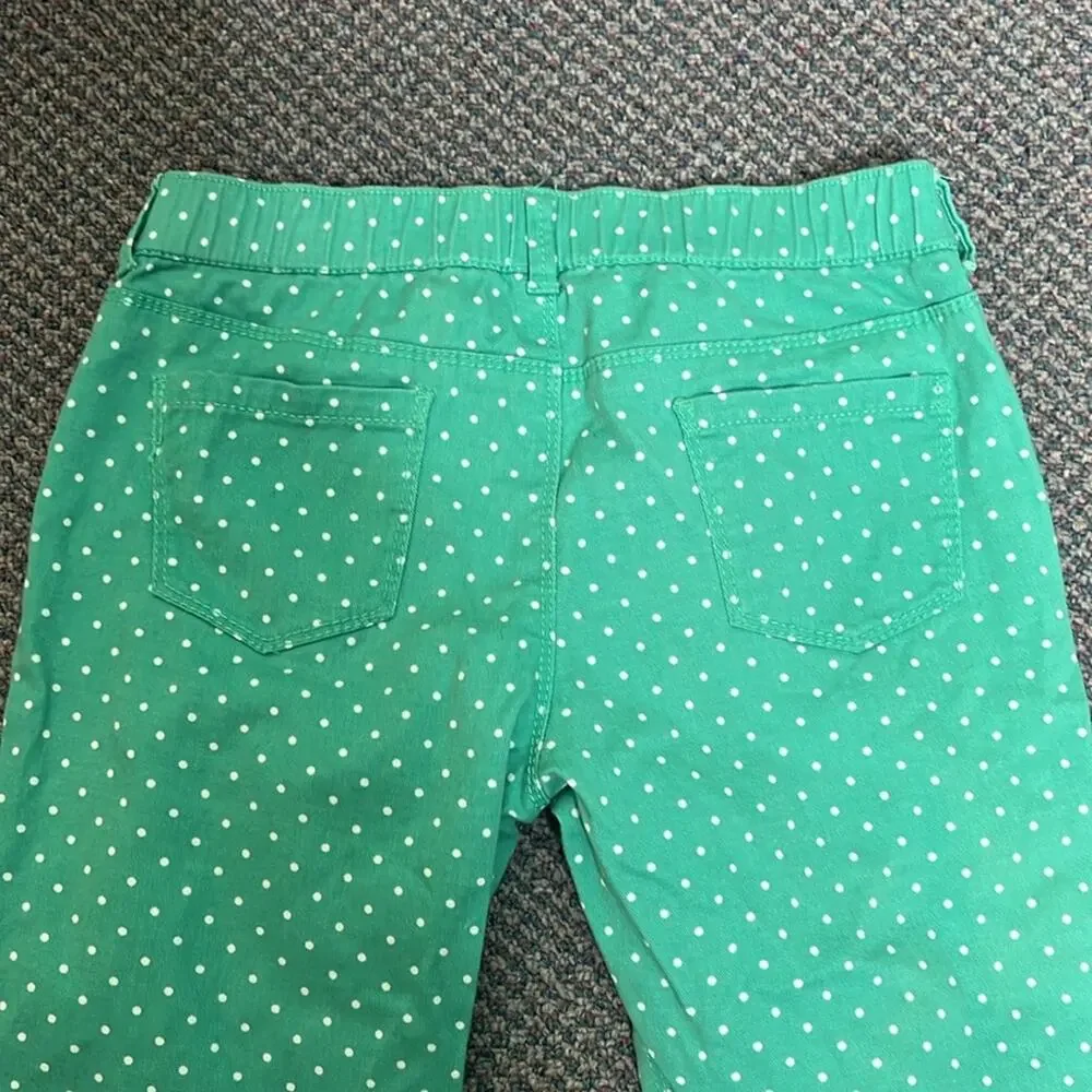 Gymboree Mint Green Polka Dot Jegging 12